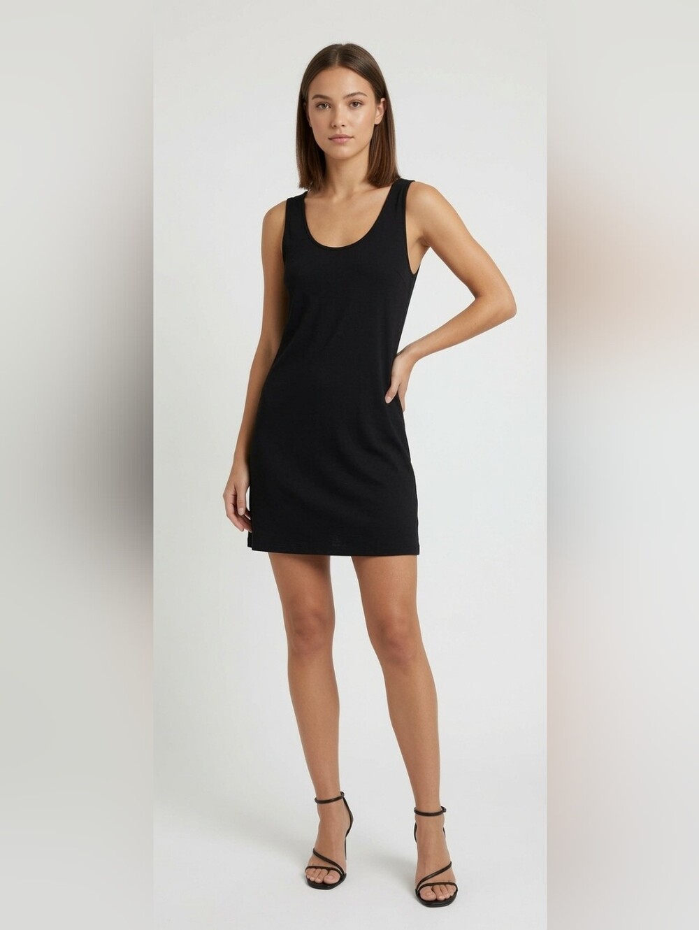 Vintage 90's Maurices Little black‎ Dress Size XS Whimsigoth Classic Basic